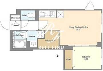 ガーデンレジデンス恵比寿 303 間取り図