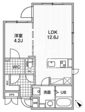 MDM駒沢大学 204 間取り図