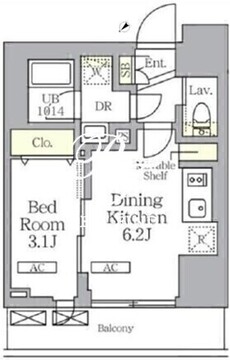 プライムガーデン大森 305 間取り図