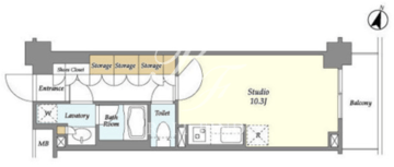 ブレス中野弥生町 226 間取り図