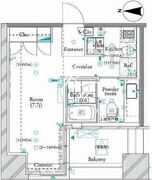 ザ・タワー芝浦 301 間取り図