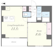 TSレジデンス東陽町 601 間取り図
