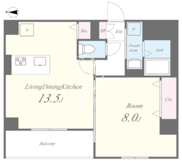 TSレジデンス東陽町 601 間取り図