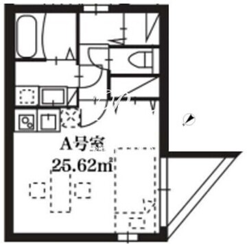 EWレジデンス東新宿 301 間取り図