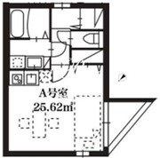 EWレジデンス東新宿 401 間取り図 ?>