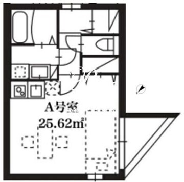 EWレジデンス東新宿 501 間取り図