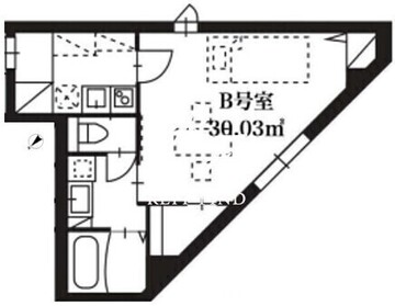 EWレジデンス東新宿 502 間取り図