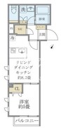 コンポジット早稲田鶴巻町 502 間取り図