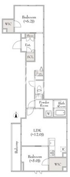 ベレオ三軒茶屋 305 間取り図