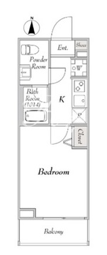 ミリアレジデンス大崎 702 間取り図