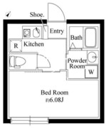 オプション坂下 202 間取り図