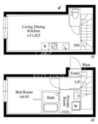 オプション坂下 403 間取り図