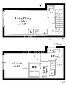 オプション坂下 403 間取り図