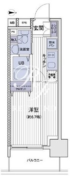 エスティメゾン大島 716 間取り図