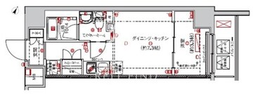 サクラアクシス中板橋 903 間取り図
