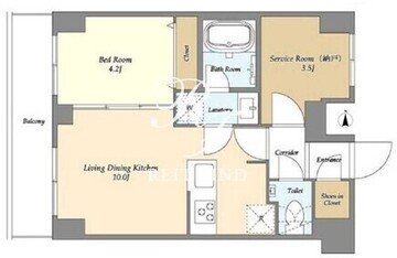 オーガスタレジデンス大森 804 間取り図