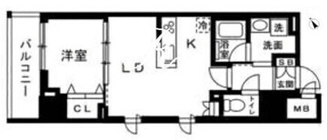 アルファレジデンシア南千住 1003 間取り図
