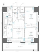 アルファレジデンシア南千住 1508 間取り図 ?>