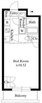 グランパセオ代々木上原2 302 間取り図