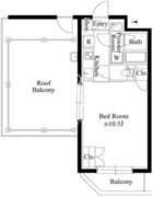 グランパセオ代々木上原2 402 間取り図