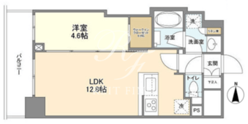 コンフォリア桜上水 205 間取り図