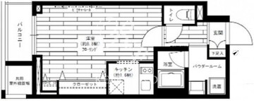 グランドコンシェルジュ六本木 202 間取り図