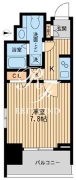 KDXレジデンス板橋本町 801 間取り図