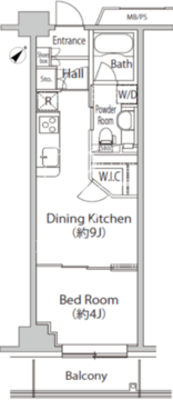 プライムアーバン豊洲 321 間取り図