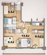 ステラメゾン田端 303 間取り図 ?>