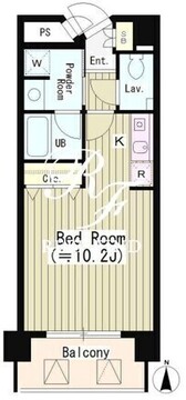 サン恵比寿 406 間取り図