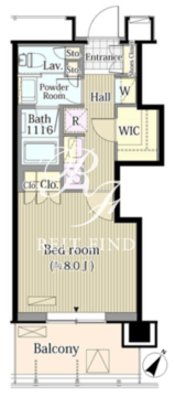 メルクマール京王笹塚レジデンス 1109 間取り図