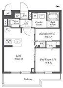 ブランシエスタ用賀 314 間取り図 ?>