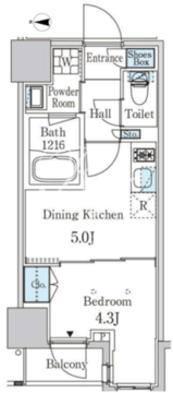 ザ・ライオンズフォーシア外神田 902 間取り図