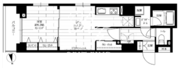 ステージグランデ上野 1104 間取り図