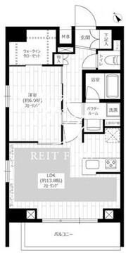 グランドコンシェルジュ新御徒町駅前 1403 間取り図