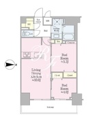 クロスレジデンス飯田橋 1107 間取り図