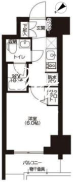 アーバネックス大森 1207 間取り図