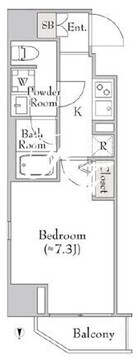 ルミークアン北上野 901 間取り図