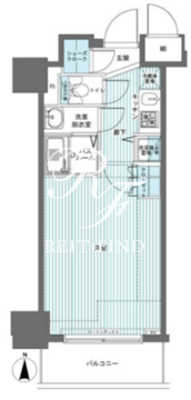 フェニックス西参道タワー 607 間取り図