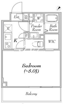 ルネサンスコート高田馬場カルム 305 間取り図