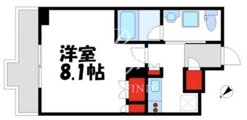 ガリシア大塚 703 間取り図