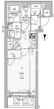 ザ・プレミアムキューブG大崎 321 間取り図