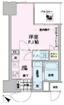 東神田テラスレジデンス 506 間取り図