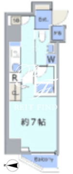 クレヴィスタ錦糸町 304 間取り図