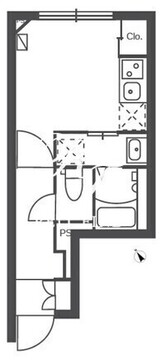 ルネサンスコート不動前 301 間取り図