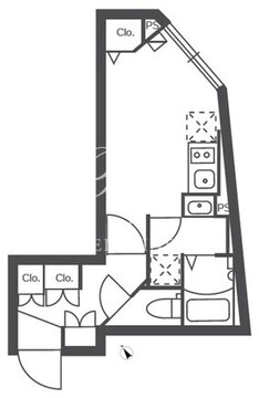 ルネサンスコート不動前 102 間取り図