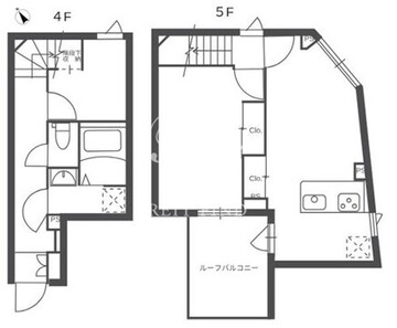 ルネサンスコート不動前 401 間取り図