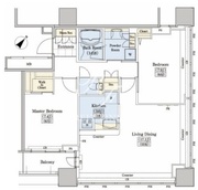 レジディアタワー上池袋 TW-814 間取り図