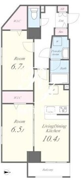 JPT RESIDENSE 1001 間取り図