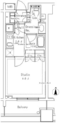 パークアクシス御茶ノ水ステージ 1309 間取り図
